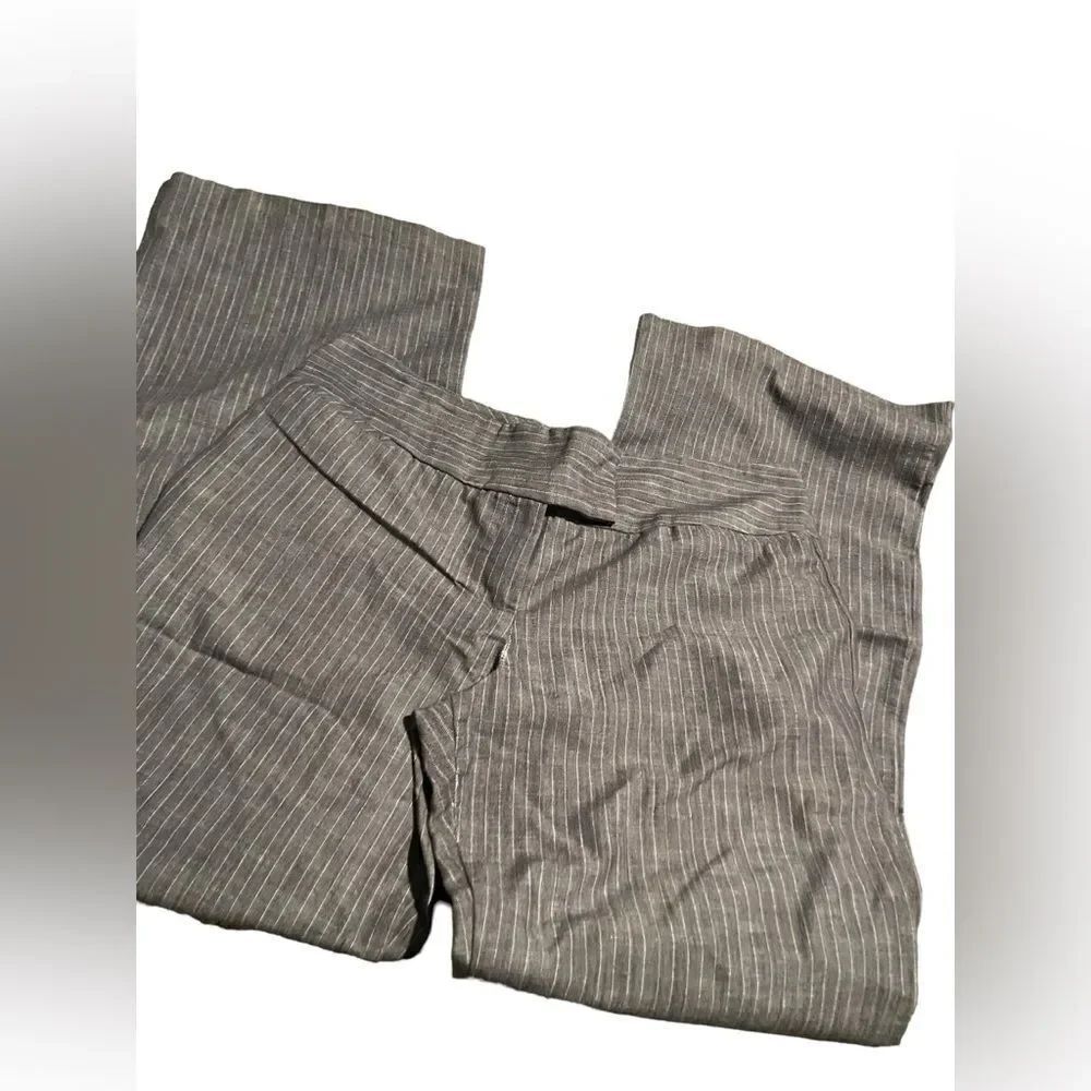 Iz Byer California juniors size 13 flared leg grey/white dress pants see pics